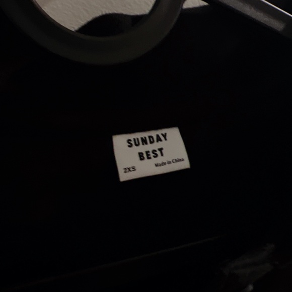 Sunday Best Aritzia Cropped Polo Audio - Picture 3 of 6